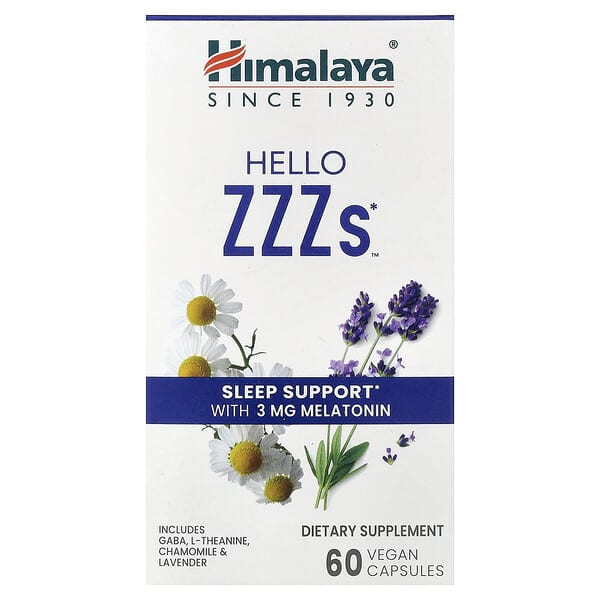 Hello ZZZs™, 60 Vegan Capsules