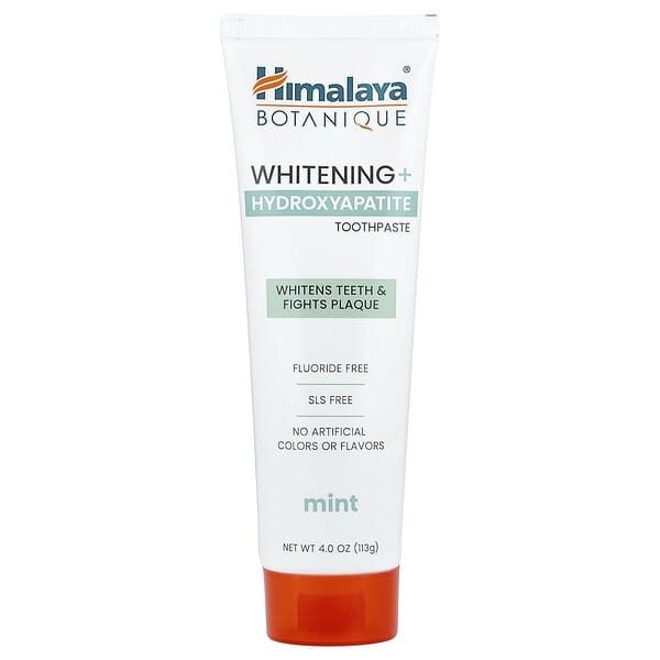 Himalaya, 화이트닝 + 하이드록시아파타이트 치약, 민트, 113g(4oz)