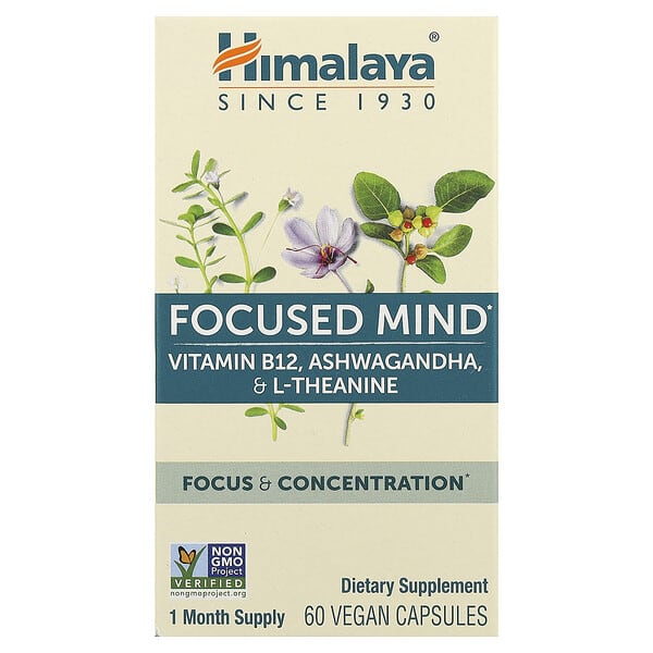 Himalaya, Focused Mind, 60 vegane Kapseln