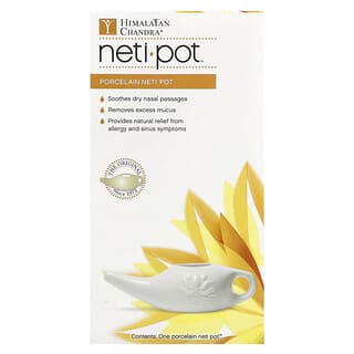 Himalayan Chandra, Neti Pot in porcellana, 1 vasetto