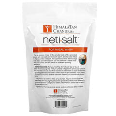 Himalayan Chandra, Neti Salt, Sel pour la toilette nasale, 680,3 g