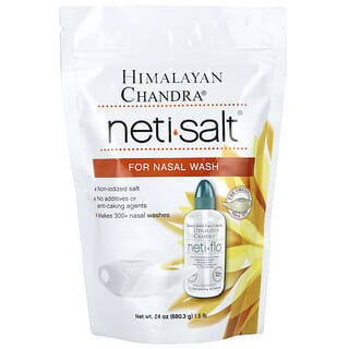 Himalayan Chandra, Neti Salt, соль для промывания носа, 680,3 г (1,5 фунта)