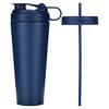 HydroSHKR Tumbler Cup ، أزرق داكن ، 24 أونصة (700 مل)