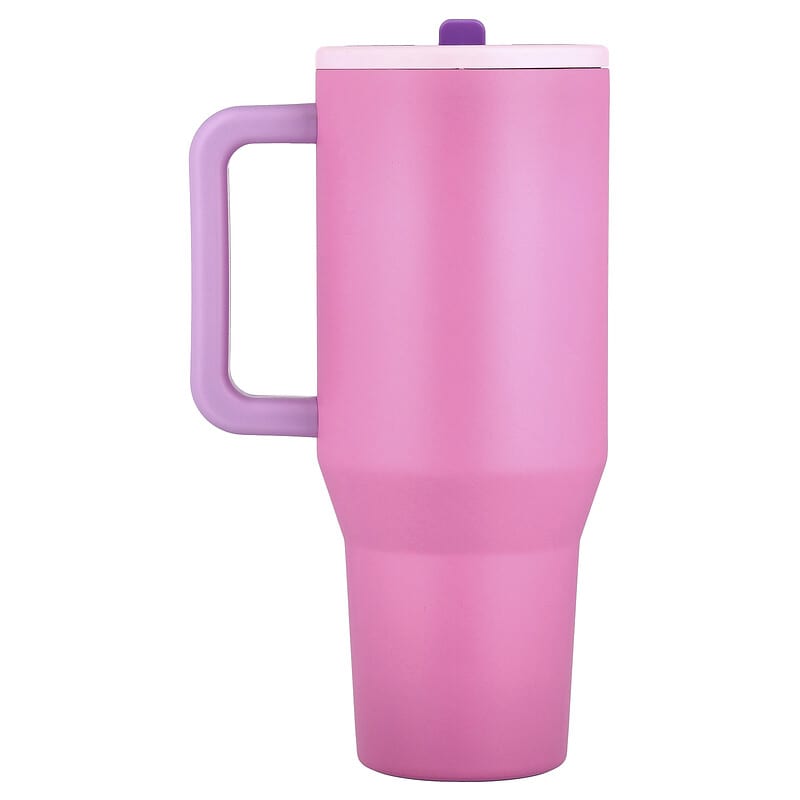 Traveler Tumbler, Pink Sugar, 40 oz