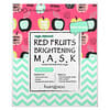 маска для улучшения цвета лица с красными фруктами, 1 шт, 25 мл
