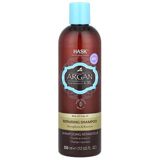 Hask Beauty, Арганово масло от Мароко, Възстановяващ шампоан, 12 течни унции (355 ml)