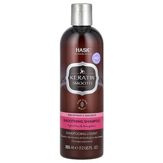 Hask Beauty, Keratin Smooth, Smoothing Shampoo, 12 fl oz (355 ml)