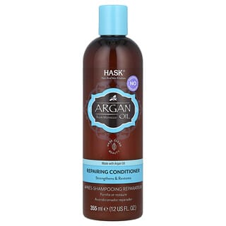 Hask Beauty, Huile d'argan du Maroc, Après-shampooing réparateur, 355 ml