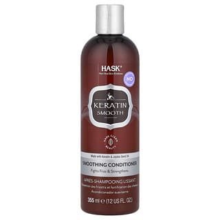 Hask Beauty, Keratin Smooth, Smoothing Conditioner, 12 fl oz (355 ml)