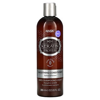 Hask Beauty, Protéines de kératine, Après-shampooing lissant, 355 ml