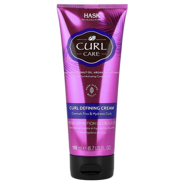 Hask Beauty, 컬 케어, 컬 디파이닝 크림, 198ml(6.7fl oz)