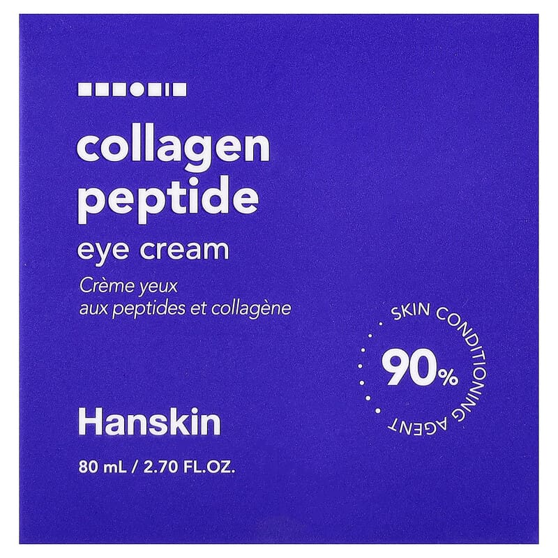 Collagen Peptide, Eye Cream, 2.7 fl oz (80 ml)