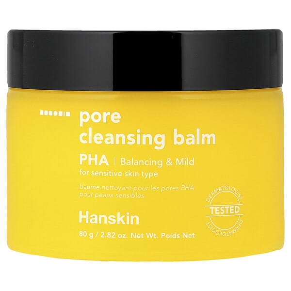 Hanskin, 모공 클렌징 밤, PHA, 80g(2.82oz)