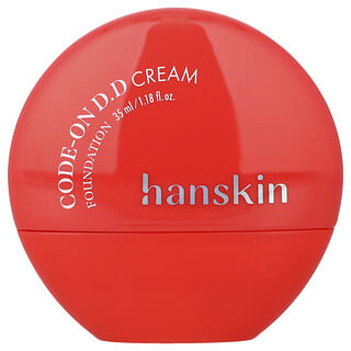 Hanskin, Code-On, тональна основа, 19 NC, порцеляна, 35 мл (1,18 рідк. унції)