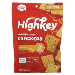HighKey, 杏仁粉餅乾，切達奶酪，2 盎司（56.6 克）