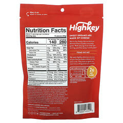 HighKey, Biscoitos de Farinha de Amêndoa, Queijo Cheddar, 56,6 g (2 oz)