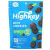 HighKey, Keto-zertifizierte glutenfreie Mini-Kekse ohne Zuckerzusatz, Schokolade-Minze, 56,6 g (2 oz.)