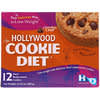 Dieta de Hollywood com Biscoitos, Chocolate Chip, 12 Biscoitos para substituição de refeição