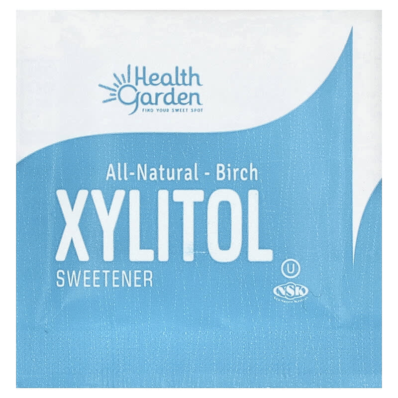 Adoçante de xilitol totalmente natural, 50 pacotes, 6 g (0,21 oz) Cada