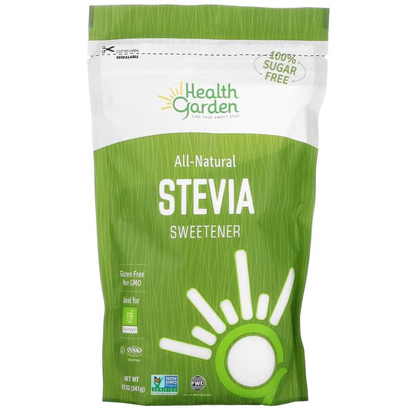 Health Garden, All-Natural Stevia Sweetener, 12 oz (341 g)