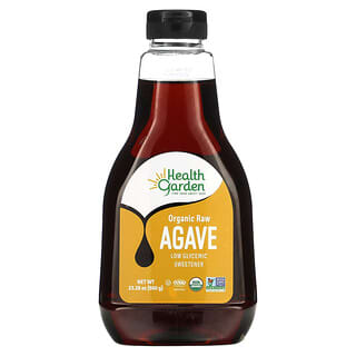 Health Garden, Organic Raw Agave, Low Glycemic Sweetener, 23.28 oz (660 g)