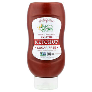 Health Garden, Ketchup, Sem Açúcar, 16 fl.oz (473 ml)