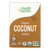 Organic Coconut Sugar, 50 Packets, 6.2 oz (175 g)
