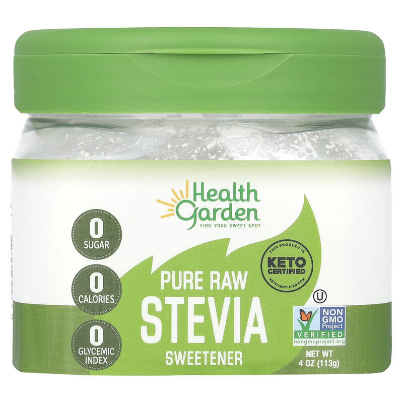 Endulzante de estevia cruda pura, 113 g (4 oz)