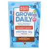 Grow Daily, חלבון מי גבינה ותערובת תזונה, לילדים בני 3 ומעלה, בטעם שוקולד, 616 גרם (21.7 אונקיות)