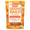 Grow Daily, חלבון מי גבינה ותערובת תזונה, לבנים בגיל 10 ומעלה, בטעם שוקולד, 670 גרם (23.6 אונקיות)