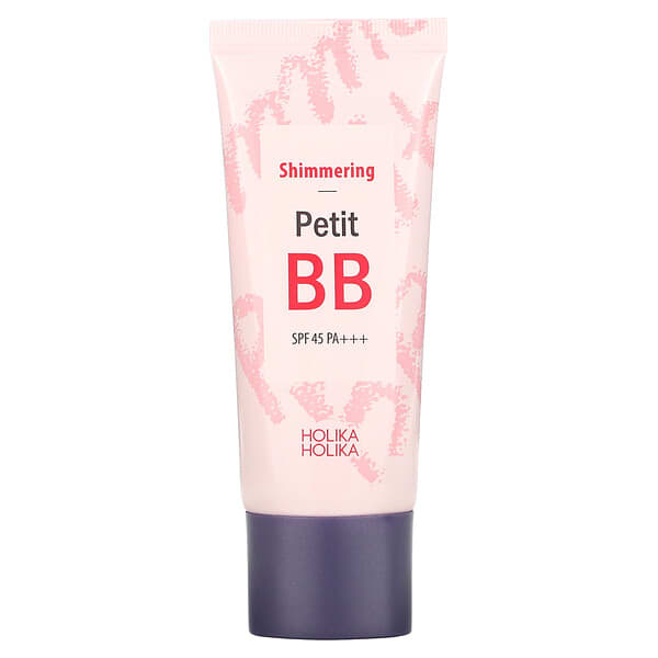 Holika Holika, シマリングプチBB、SPF数値45PA+++、30ml（1.01液量オンス）