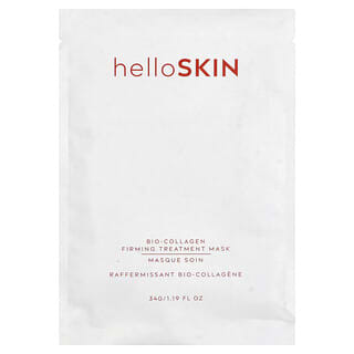 HelloSkin, Máscara de Beleza de Tratamento Firmador com Biocolágeno, 1 Unidade, 34 g (1,19 fl oz)