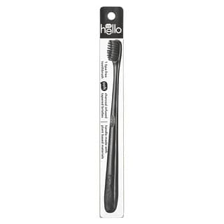 Hello, Toothbrush with Charcoal Infused Bristles, Soft, 1 Toothbrush