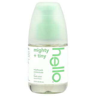 Hello, Enjuague bucal concentrado Mighty + Tiny, Menta fresca, 96 ml (3,25 oz. líq.)