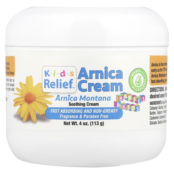 Homeolab USA, Kids Relief™, 아르니카 크림, 113g(4oz)