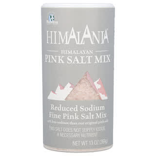 Himalania, Mistura de Sal Rosa Fino com Sódio Reduzida do Himalaia, 369 g (13 oz)