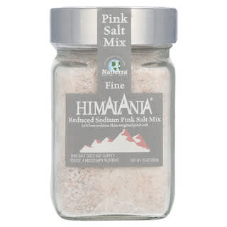 Himalania, Reduced Sodium Pink Salt Mix, Fine, 10 oz (283 g)