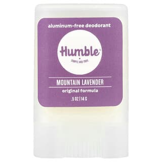 Humble Brands, Aluminum-Free Deodorant, Mountain Lavender, 0.5 oz (14 g)