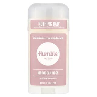 Humble Brands, Déodorant sans aluminium, Rose du Maroc, 70 g