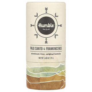 Humble Brands, Déodorant sans aluminium, Palo santo et encens, 75 g