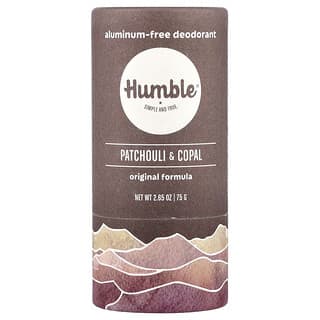 Humble Brands, Aluminum Free Deodorant, Patchouli & Copal, 2.65 oz (75 g)