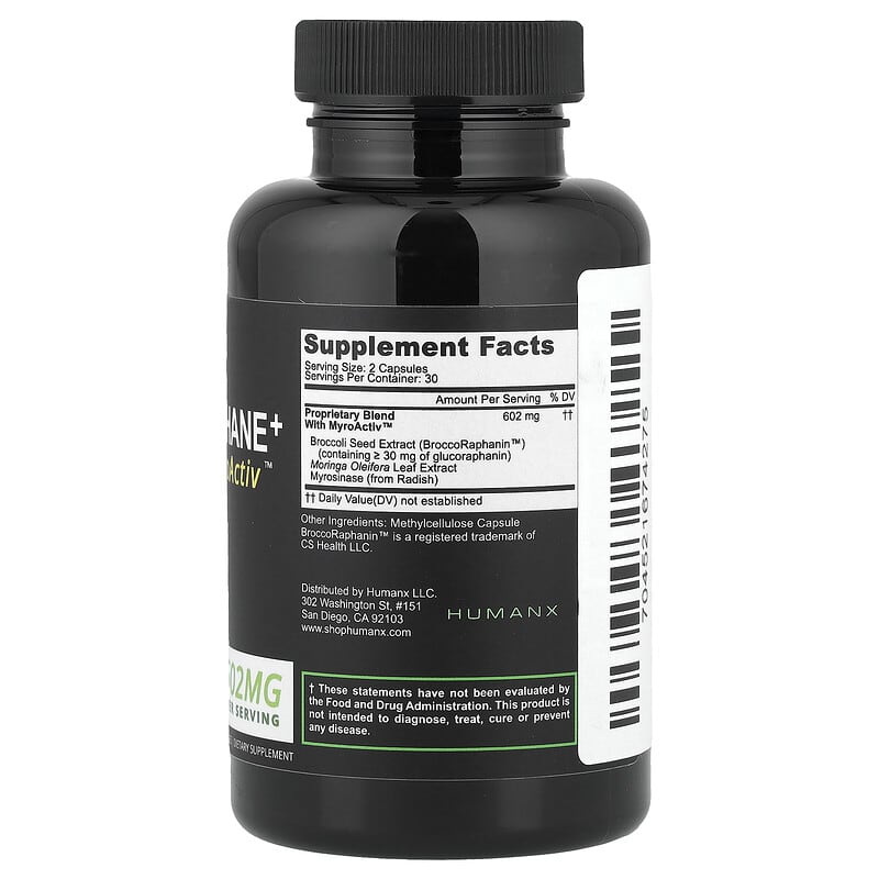 Sulforaphane+, 60 Veggie Capsules