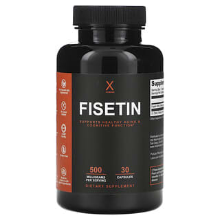 Humanx, Fisetina, 500 mg, 30 cápsulas