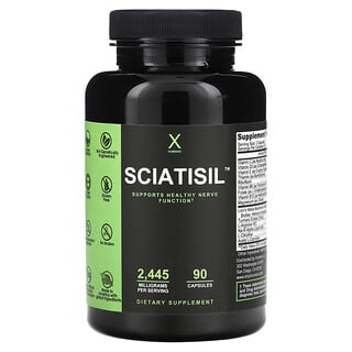 Humanx, Sciatisil, 2,445 mg, 90 Capsules (815 mg per Capsule)