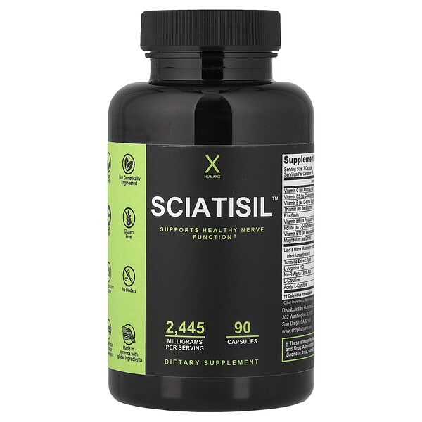 Humanx, Sciatisil™, 90 Capsules