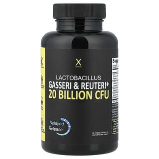Humanx, Lactobacillus Gasseri et Reuteri+, 20 milliards d'UFC, 30 capsules végétariennes