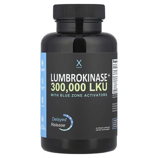 Humanx, Lumbroquinase+, 30 Cápsulas Vegetais