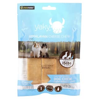 Himalayan Pet Supply, Yaky, Himalayan Cheese Chew, Hard, For Dogs 15 lbs & Under, Small, 3.3 oz (93 g)