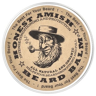 Honest Amish, Bálsamo para la barba, 120 ml (4 oz)