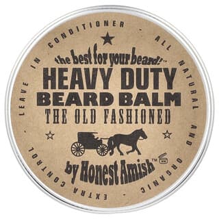 Honest Amish, Bálsamo para Barba, Serviço Pesado, 120 ml (4 oz)